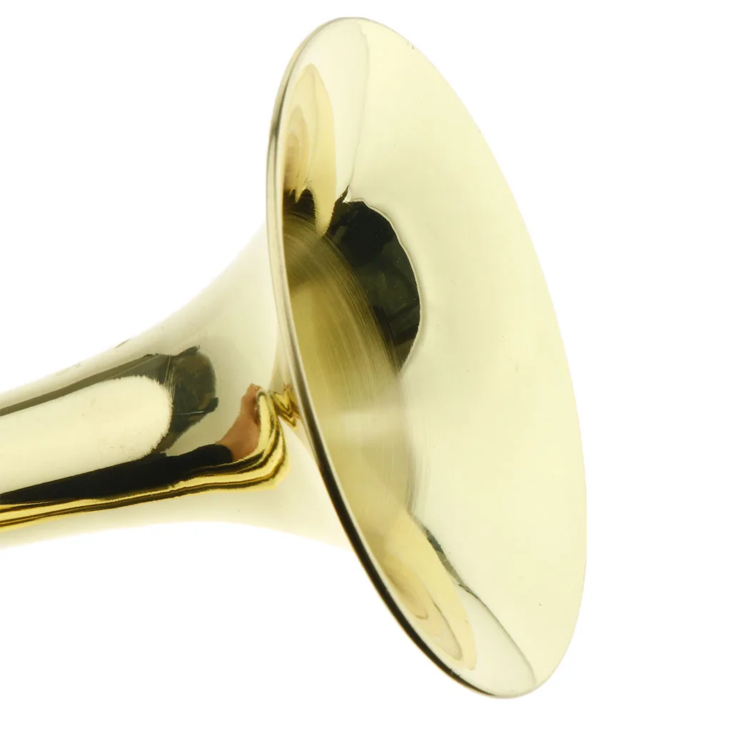 Professional Trumpet Bb B Flat Brass Instrument Trompete Louder Sound With Mouthpiece Musical Instrument Accessories for Student