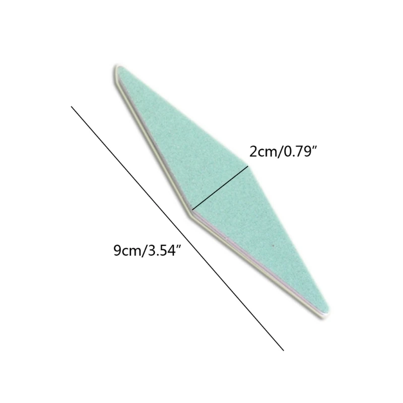 실버 광택 바 양면 다이아몬드 스폰지 버핑 스틱, 보석 제작 금속 광택 DIY 공예 도구 키트
