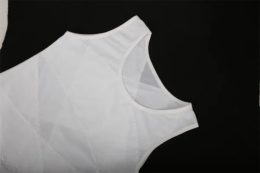 Uomo Shaper del corpo Vita Trainer Gilet Corsetto Canotte Canottiera Addome Dimagrante Shapewear Bruciare i grassi Abiti Fiess_voghion.com