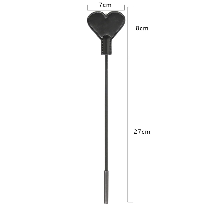 Premium PU Leather Equestrian Training Paddle and Whip