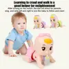 Electric Plastic Crawling Doll Early Education Puzzle Toy Cognitive Observational Companion Ability Baby Child Children Tra J2E9 1