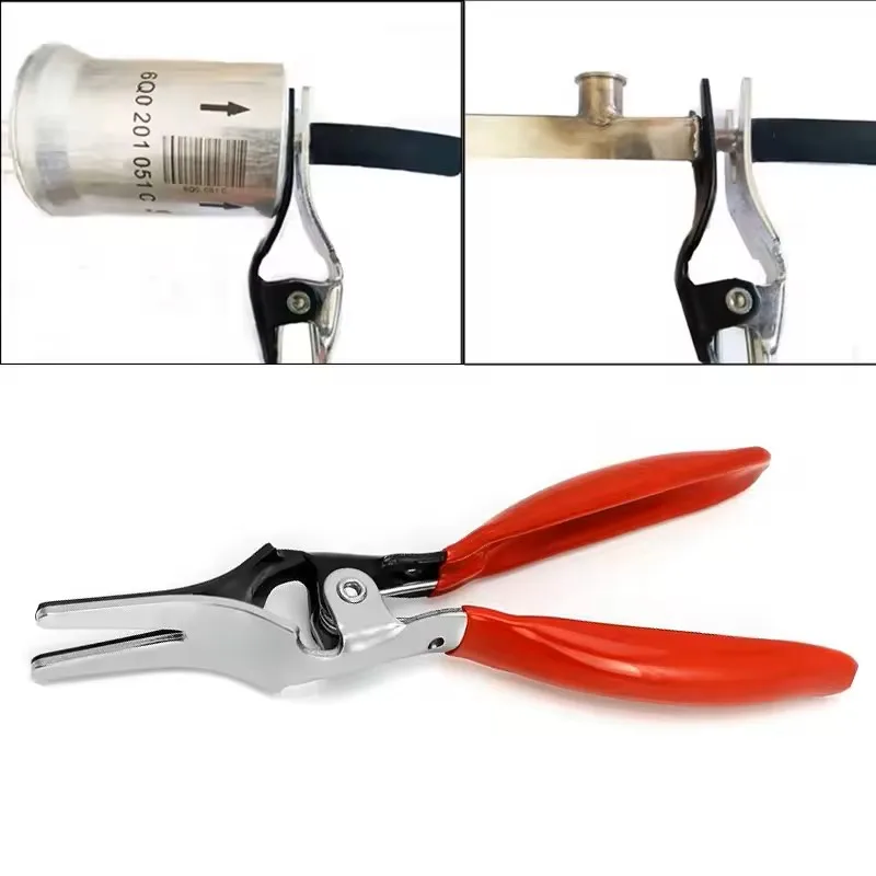 Angled Type Hose Plier Car Auto Fuel Vacuum Line Tube Hose Remover Separator Pliers Pipe Hand Tool 1