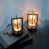 LED Cordless Table Lamp Retro Bar Metal Desk Lamps Rechargeable Touch Dimming Night Light Restaurant Bedroom Home Outdoor Decor 4