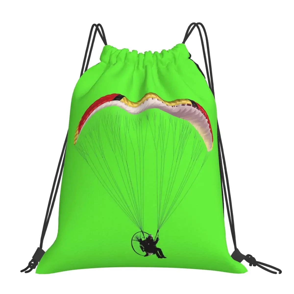 

Paramotor Backpacks Multi-function Portable Drawstring Bags Drawstring Bundle Pocket Sundries Bag BookBag For Man Woman Students