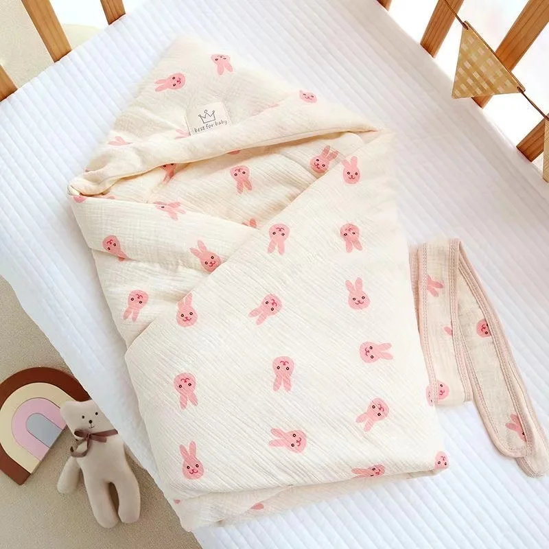 Baby Autumn and Winter Cotton Swaddling Blanket