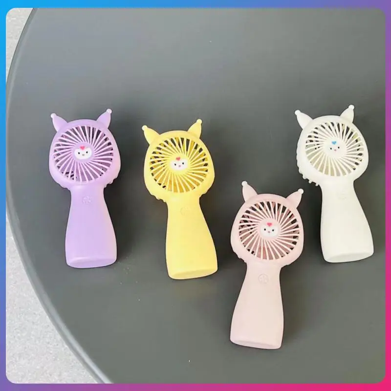 

Handheld Small Fan Modern Minimalist Cartoon Puppy Usb Charging Handheld Portable Fan Usb Charging Fan Cute Small Fan