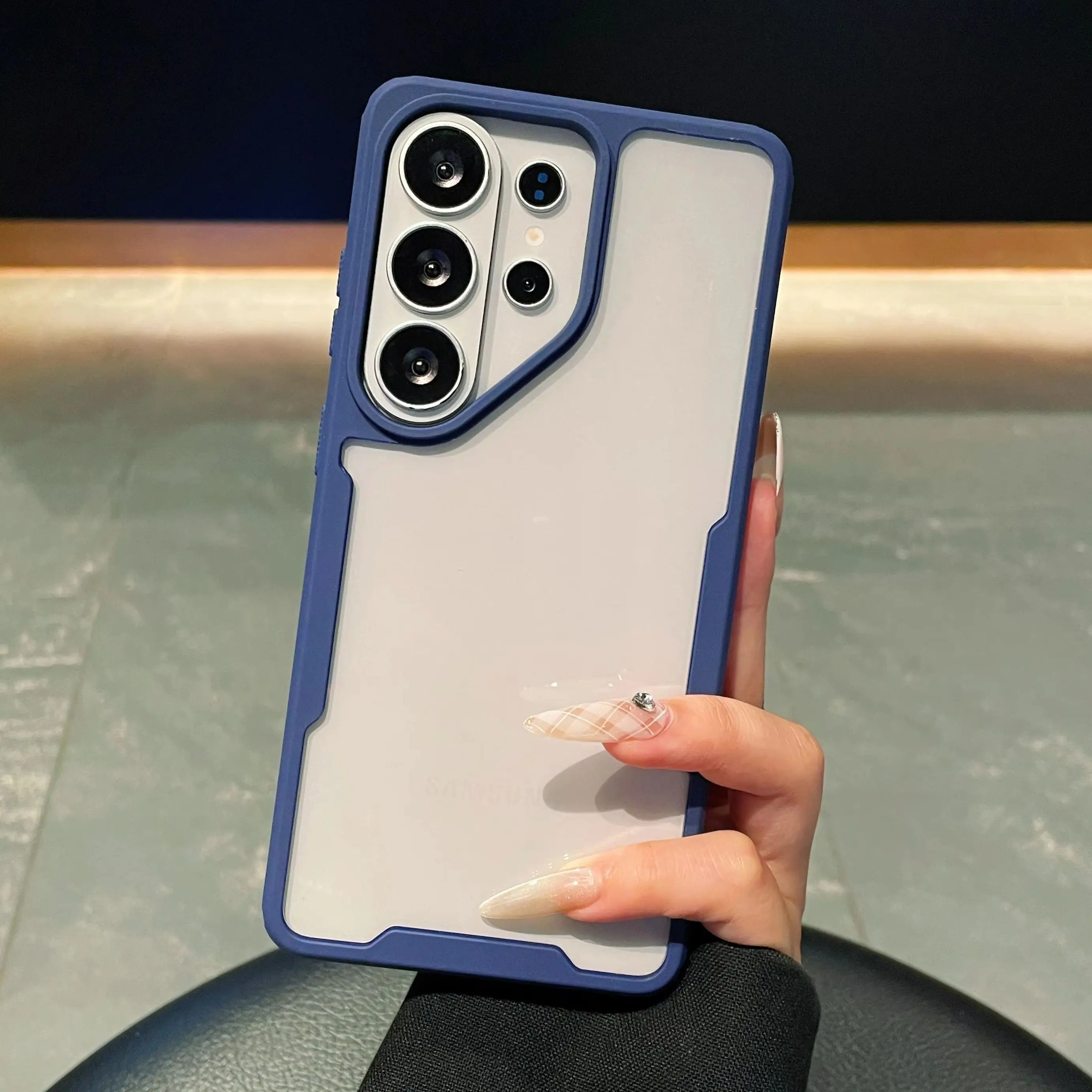 Military Armor Shockproof Clear Case with Hybrid Protection Cover