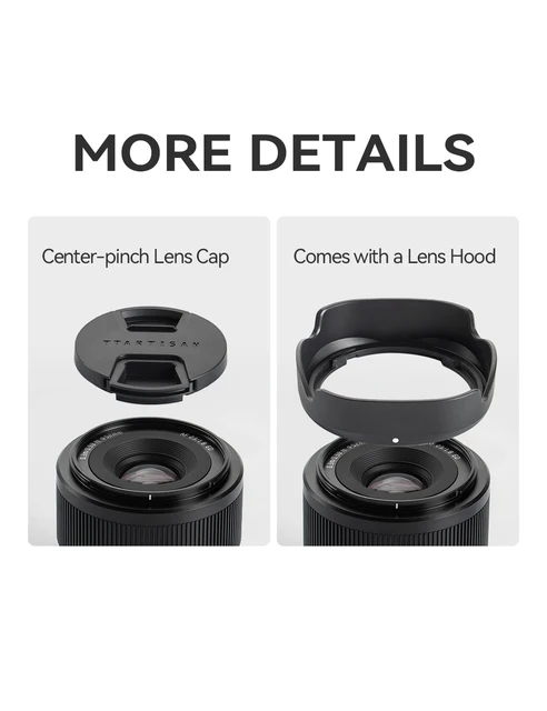 TTArtisan 23mm APS-C Auto Focus Prime Lens For Fujifilm Fuji