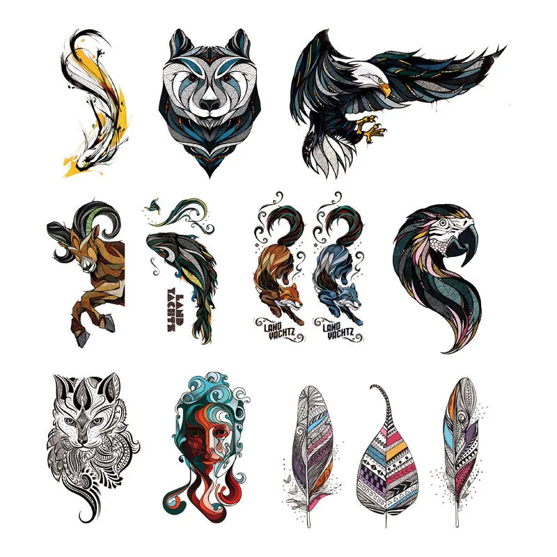 Cheval Cercle Automne Transfert Thermocollant - Prêt à Poser - Designs Stickers Ou DTF/Animaux - Flex Textile