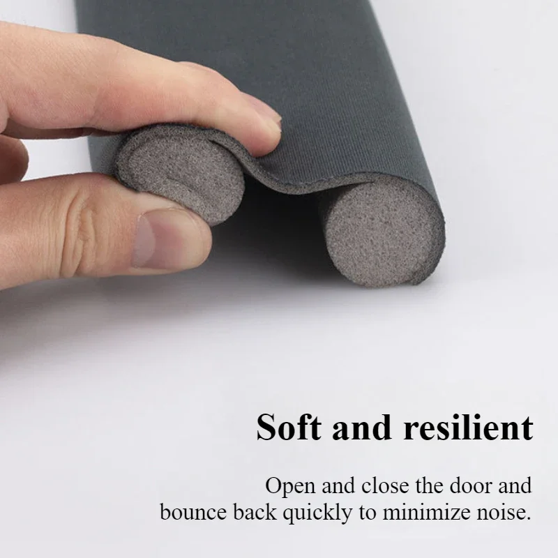Door Seal Strip 1pc Door sealing strip Room door gaps Light blocking Dustproofing Foam strip Abrasion resistant Washable Easy to install