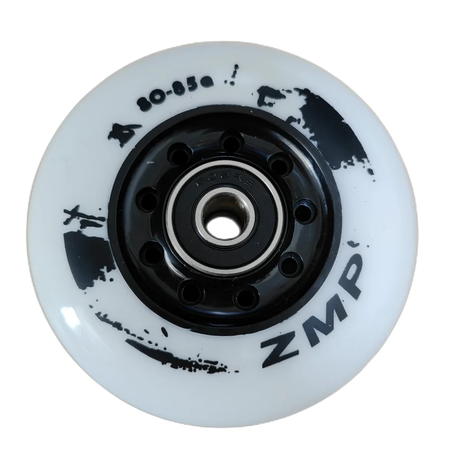 Roller Skating Wheels Inline skate wheel 8wheels/lot 72mm 76mm 80mm thickness 24mm PU 85A 90A