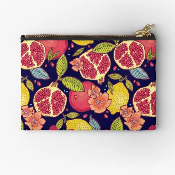 

Mysterious Tropical Garden Zipper Pouches Packaging Key Storage Money Panties Cosmetic Pure Bag Pocket Small Underwear Men