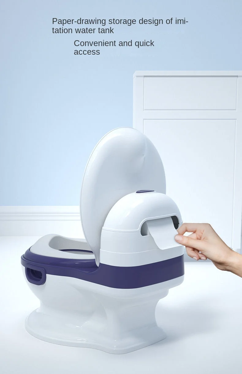 Children'S Potty Pu Cushion 6 Months To 8 Years Simulated Toilet Portable Toddler Potty Kids Travel Training Simulation Toilet