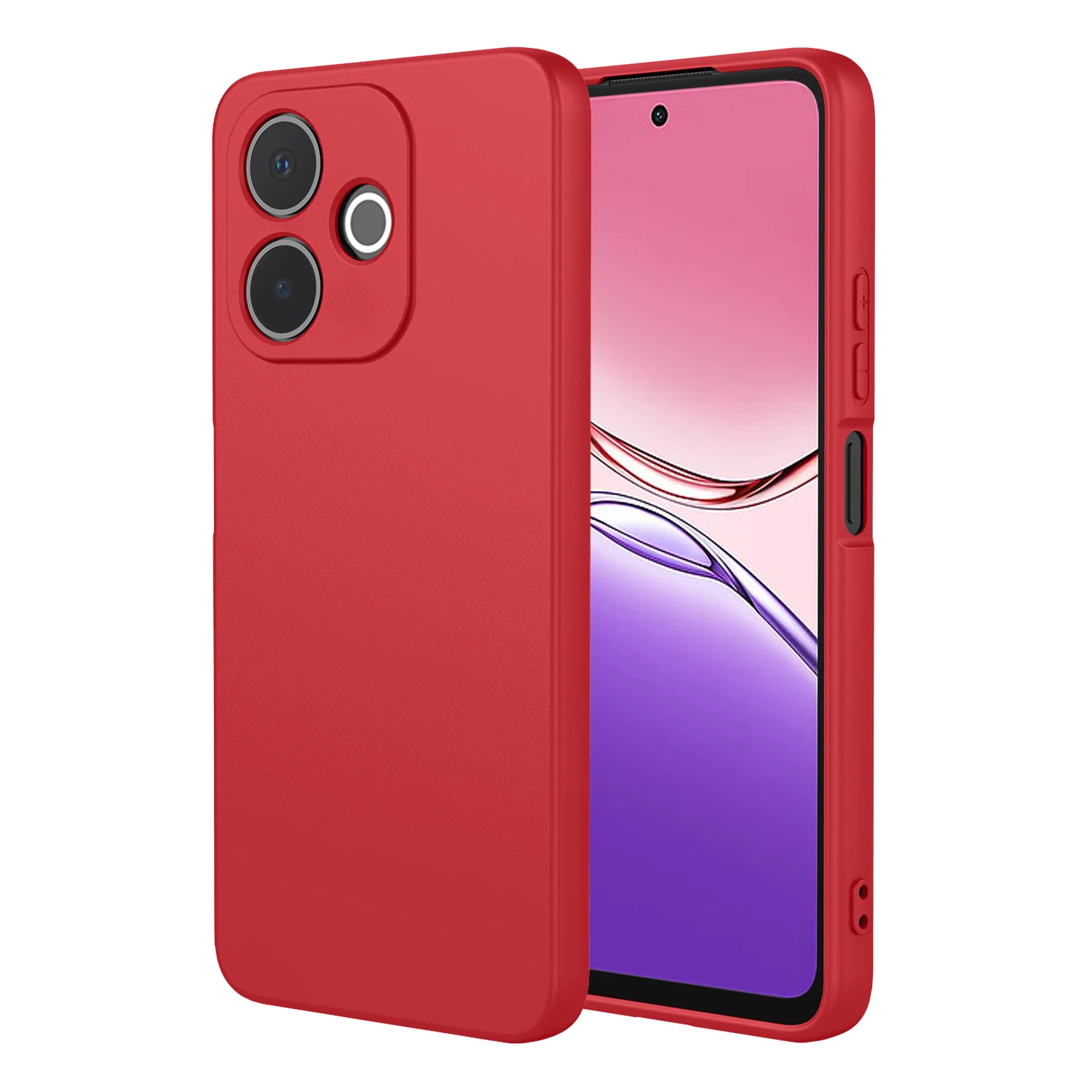 Flexible Liquid Silicone TPU Protective Case - Durable Back Cover Shell