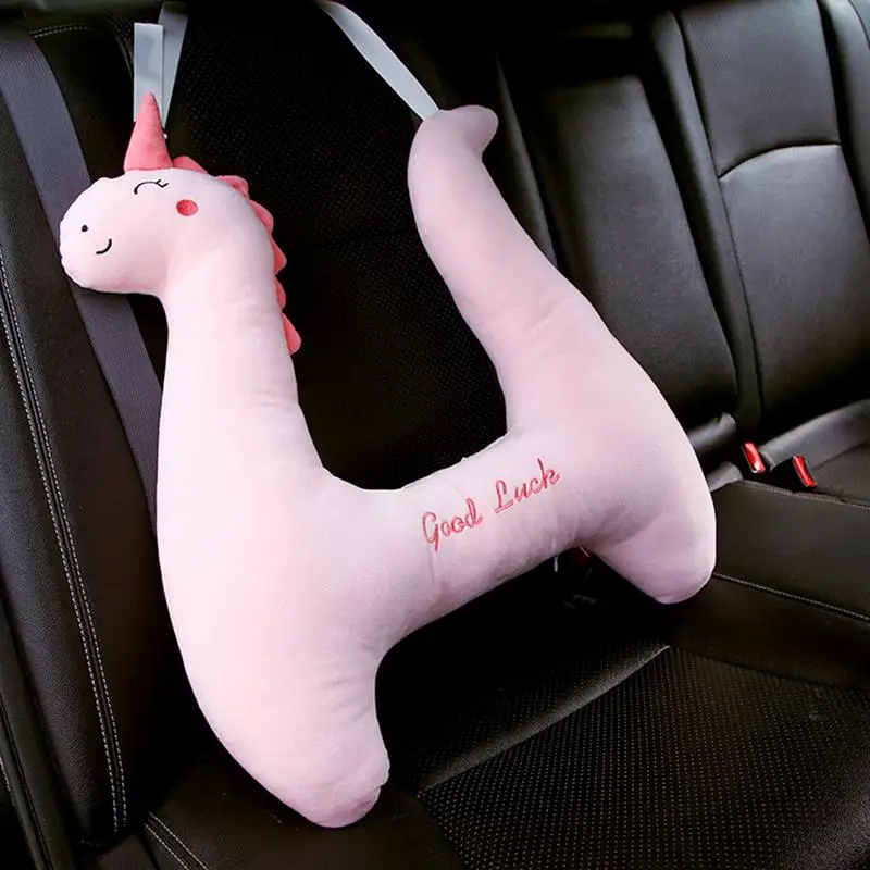

Kids Car Headrest Support Cute Animal Pattern Kid Neck Head Support H Shape Headrest Pillow Shoulder Belt Cushion For Car Kids