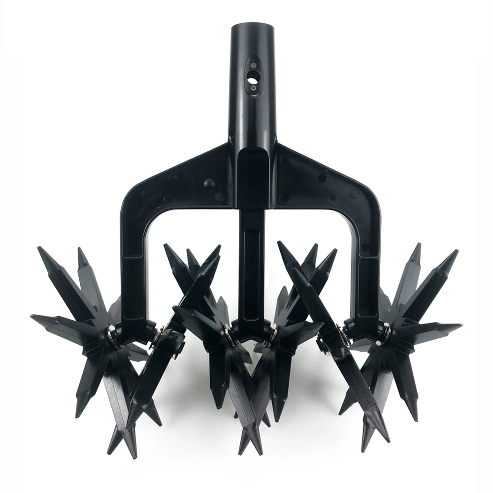 Manual Soil Lawn Scarifier Turning Tools Garden Aerator Rotary Tiller Cultivator Artifact for Home Garden Tools 5
