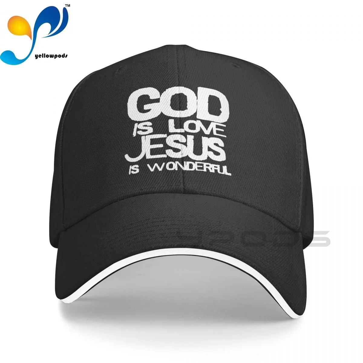 

Baseball Cap Men God IsLove Jesus Is Wonderful Team Fashion Caps Hats for Logo Asquette Homme Dad Hat for Men Trucker Cap