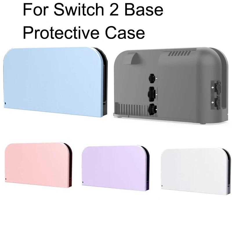 Switch 2 Dock Protective and Anti-Scratch Cover - Game Console Dust Protector Accessory