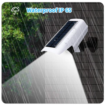 IP65 Waterproof Outdoor Solar Light Motion Sensor Security Dummy Camera Wireless Flood Light 77 LED Lamp 3 Mode for Home Garden 5