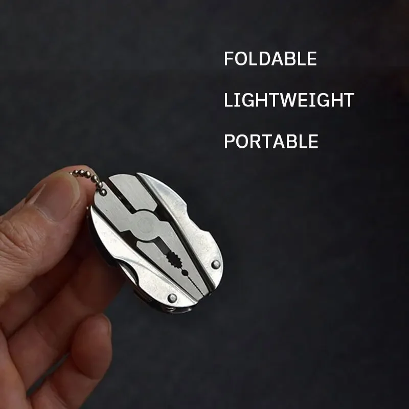 Multifunctional Pliers Mini Lightweight Portable Folding 1PC