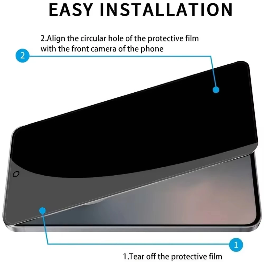 Matte Privacy Screen Protector - Anti-Glare Soft Film