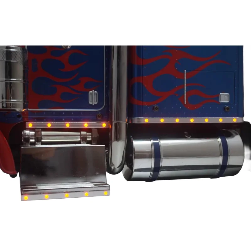 LED Light Bar Side Lamp for 1/14 Tamiya RC Truck New King Hauler 56344 Tractor Tamiya LESU Trailer Upgrade Parts 2