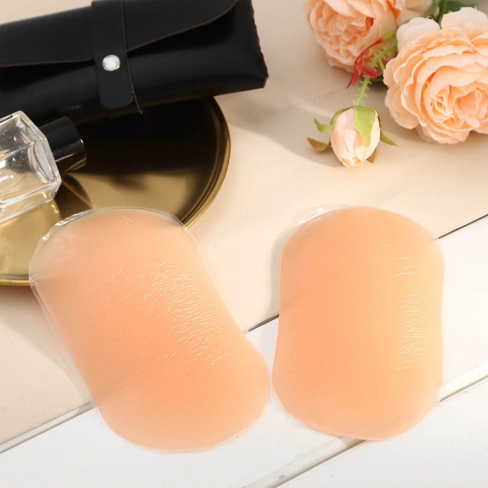 1 Pair Buttocks Enhancers Inserts Breatheble Removable Push Up Buttocks  Contour Hip Sponge Butt Pads Men Women Fake Butt Pads