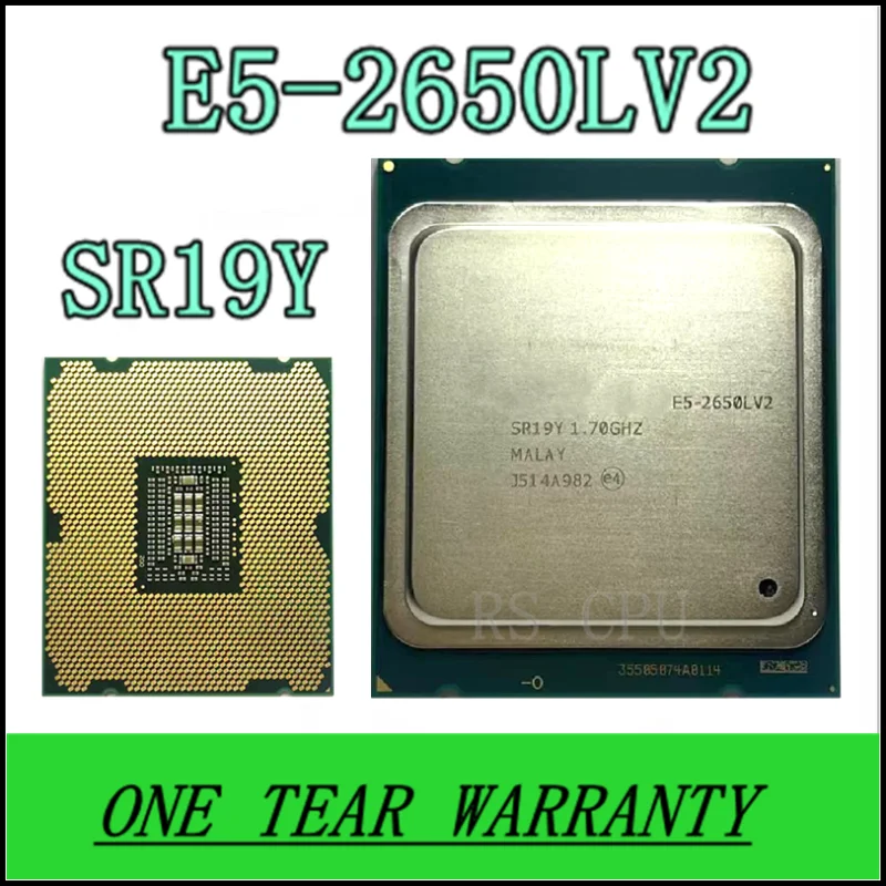 E5 2650LV2 E5 2650LV2 CPU SR19Y 1.70GHz 10 Core 70W 25M LGA2011 E5 ...