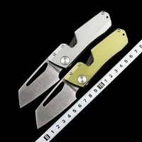 OK-WinterSpudding Magnet Inside Aluminium handle VG10 blade Outdoor Camping Hunting Pocket EDC Tool Knife 1