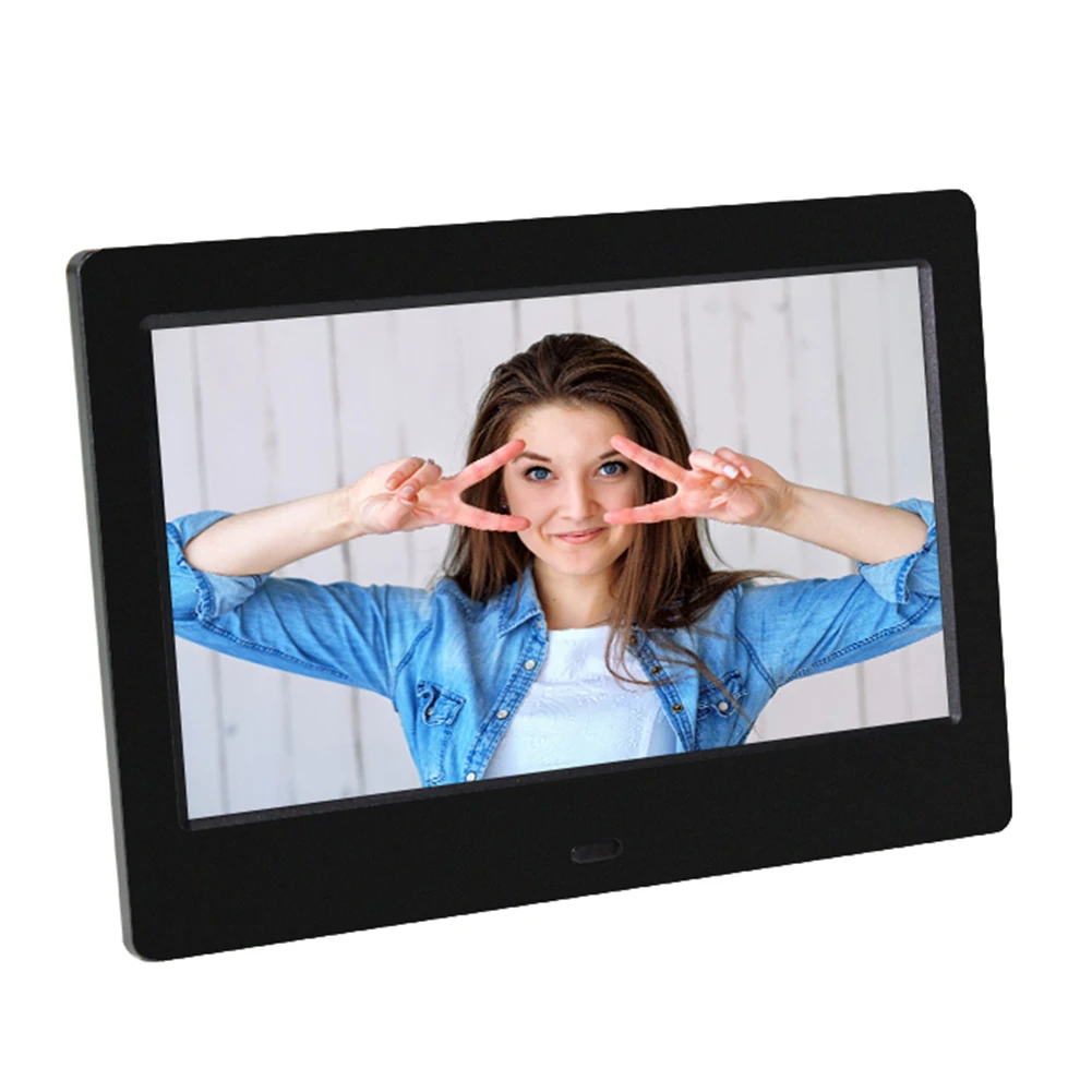 Description Picture 5 of item7inch HD LED Digital Photo Frame Clock Calendar Video Player Support USB/MMC/SD/MS Card 800*480 with Remote Control for Friends