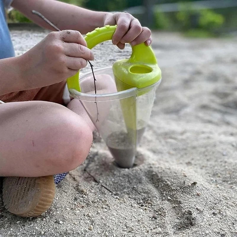 Kids Beach Toy Sand Funnel Spilling Funnel Sand Gadgets Kids Birthday Gifts for Kids Sand Funnel for Gardening Backyard 2