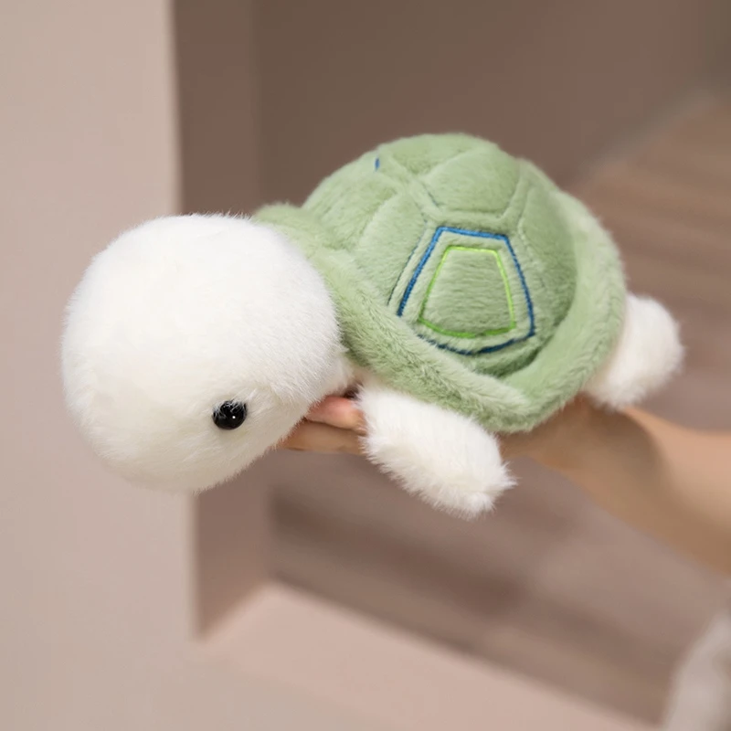 Adorable S Turtle Plu Toy Doll Girl's Heart Doll Children's Birthday Gift Super Cute Pillow Soft Stuffed Animal Toy
