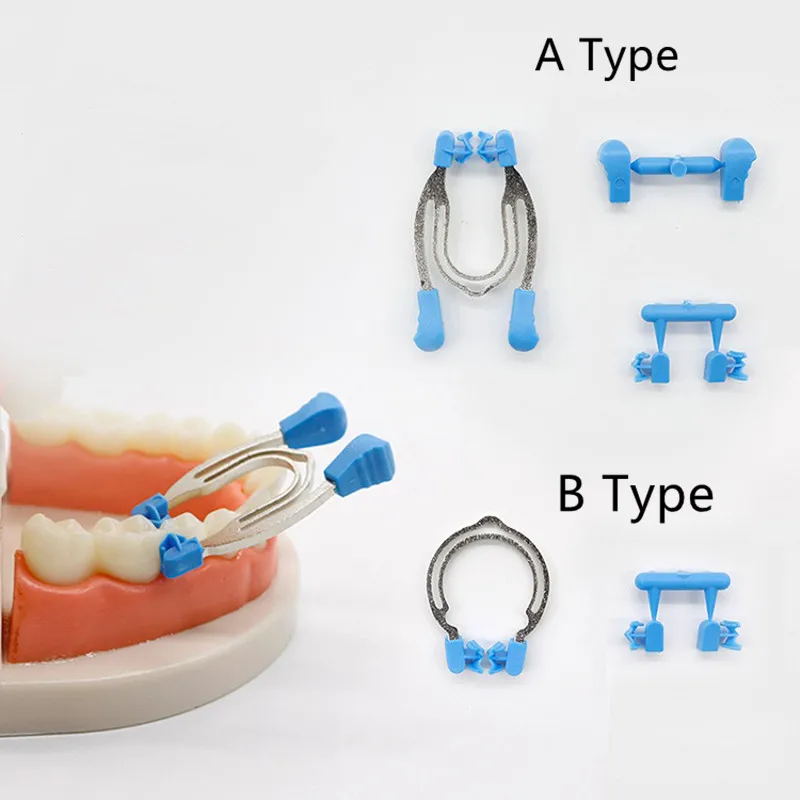 

Dental Matrix Sectional Contoured Metal Spring Clip Autoclavable Sectional Matrix Rings Forming Clip Dentisty Instrument Tools