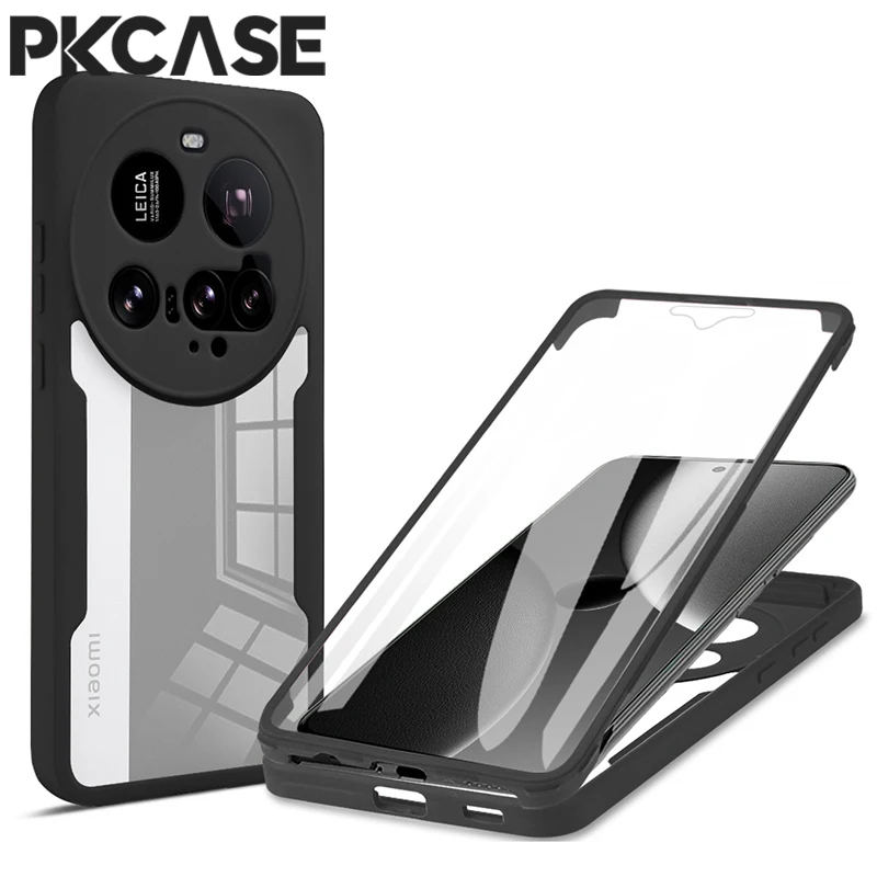 360 Full Screen Protector Case - Shockproof Full Coverage Cover
