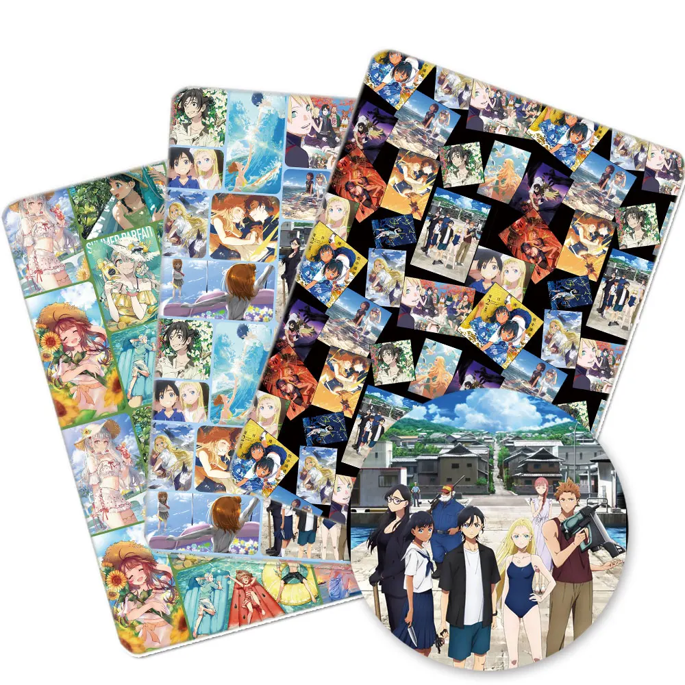 Cartone Animato Animale Poliestere E Tessuto Di Cotone Fantasia Poliestere Tessuti Per La Casa Per Bambini Cucito Fai Da Te 50*140 Cm/Piec 2 Ordini