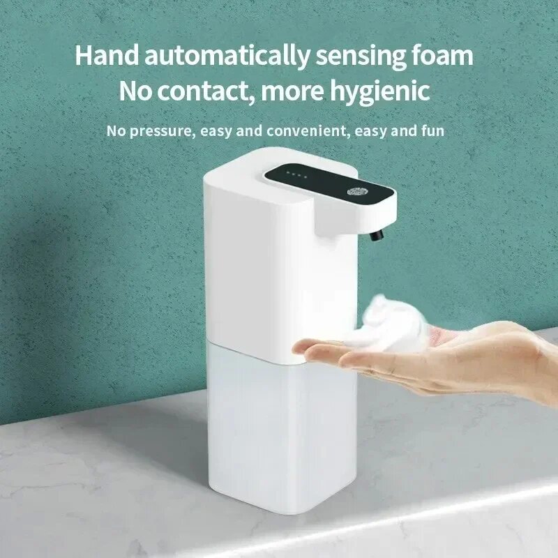 2024 NEW Automatic Soap Dispenser USB Rechargeable Foaming Touchless Hand Free Portable Foam Soap Dispenser For Kitchen