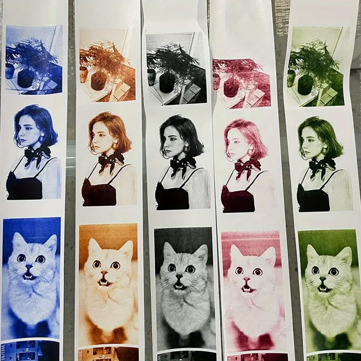 Thermal Printer Papers 57mm HD Color Thermal Papers for Inkless Mini Portable Pocket Photo Children Kids Camera Printer