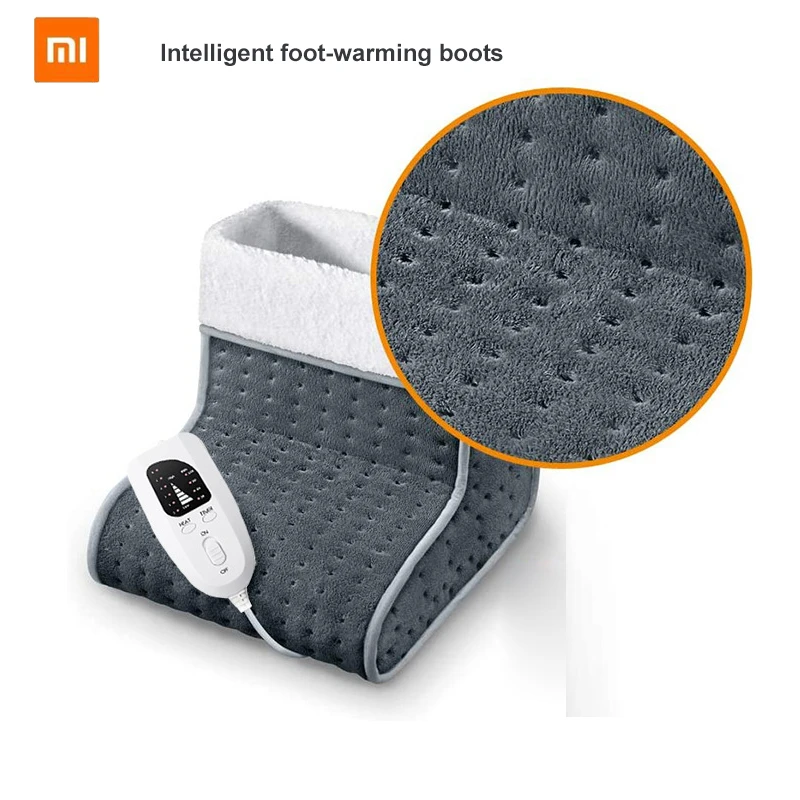 Xiaomi Intelligent Footwarming Boots Plugin Foot Warmer Electric Foot Warming Pad Hightop
