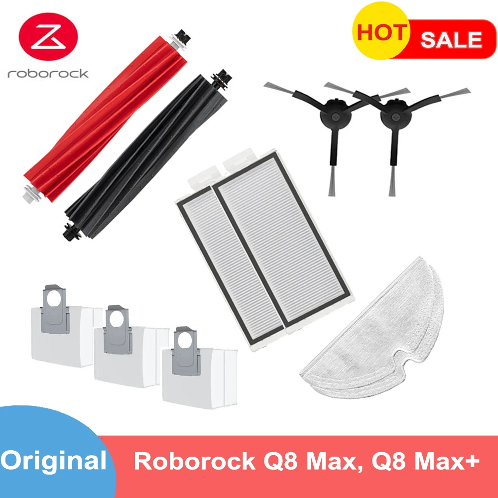 Original Wassertank & Staubsammelbox Für Roborock Q8 Max - 2-in-1 Kombigerät Mit HEPA Filter | Ersatzteile Set