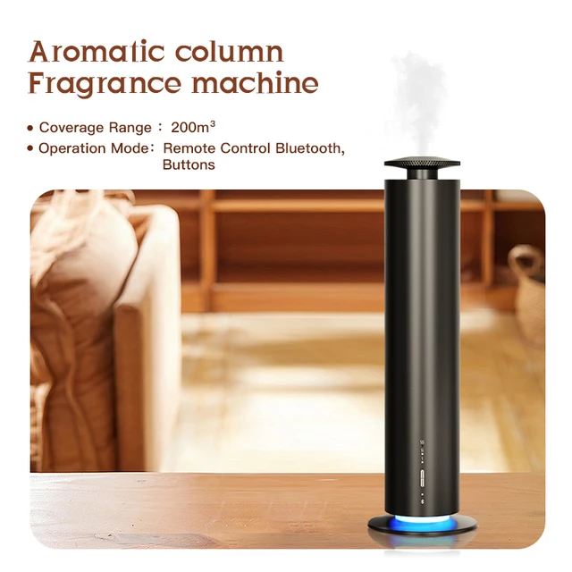 Diffuseur d'arômes intelligent pour la maison, machine d'aromathérapie, purificateur d'air de bureau, diffuseur d'huiles essentielles pour la pièce, parfum durable, diffuseur à piles 1