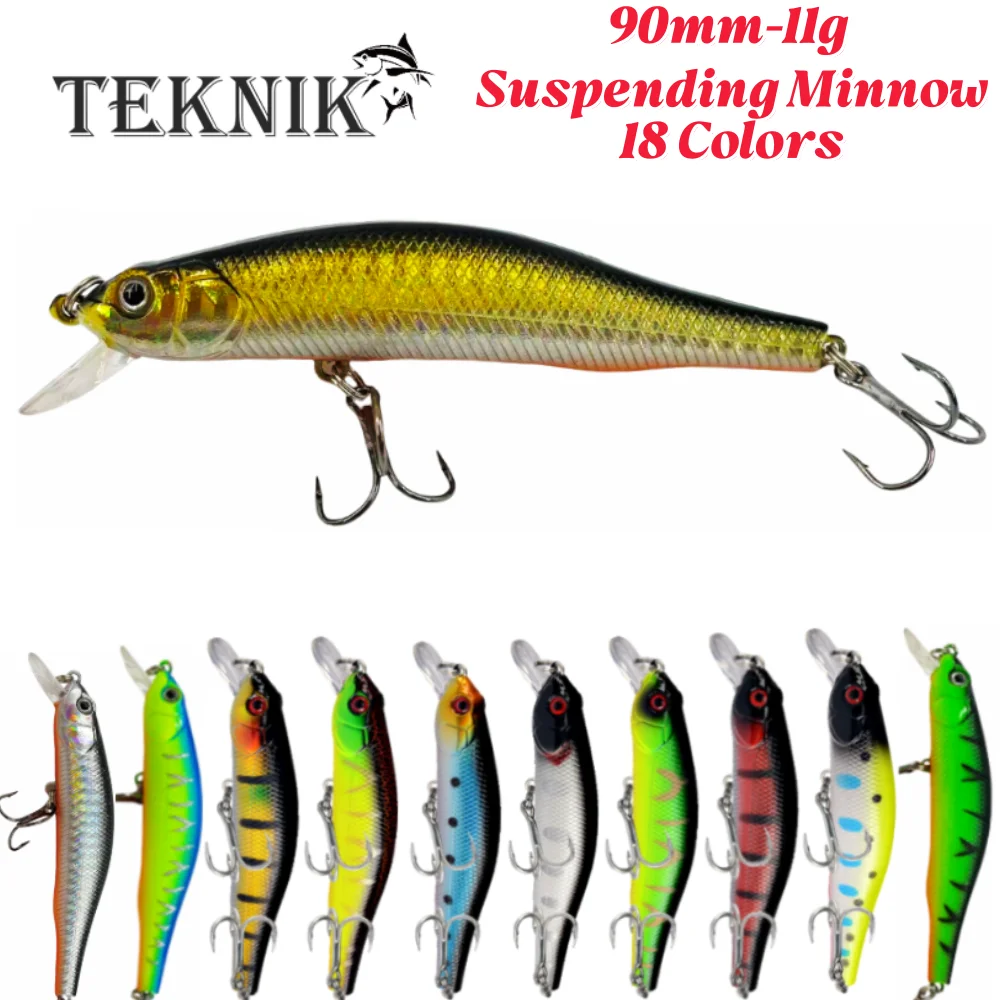 1 Stück 11g Schwebender Minnow-Angelköder 90mm Künstlicher Wobbler Flussköder für Zander Karpfen Zipbait Orbit 90SP Pesca-Ausrüstung