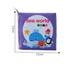 Baby Cloth Books Enlightenment Early Educational Toys Kids Fruits Animal Numbers Food Cognitive Book for Toddlers 0-36 Month 6