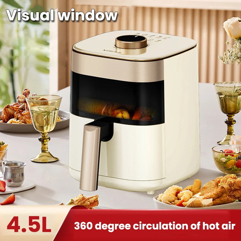 

XK-225A Household Multifunction Air Fryer 4.5L 1050W Electric Fan 4-5 People Use Mini Oven