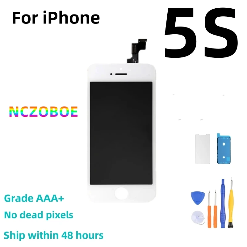 Nczoboe Lcd A +++ Display Di Qualità Lcd Touch Screen Di Ricambio Digitizer Assembly Per Iphone 7 Lcd Per Iphone 6S 7 8 Plus