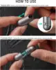 Titanium Magnetic Quick Release Keychain,Titanium Detachable Rotatable Key Chain Connector, Magnetic Key Holder with 2 Key Rings 5