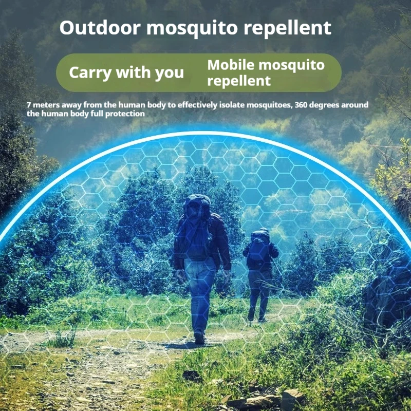 Multi-Function Mosquito Repellent Flashlight Power Bank Outdoor Portable Equipment-Camping Travel Fishing Equipment