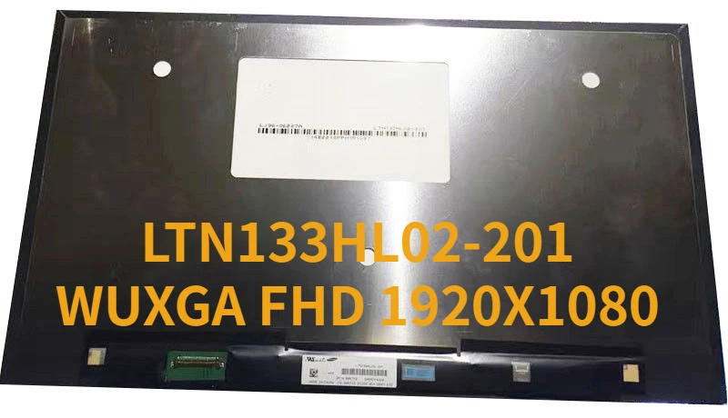 

LTN133HL02-201 IPS eDP 30 Pins WUXGA FHD 1920X1080 LED Display DP/N 0UR7Y2 72% NTSC LCD Screen Panel replacement LTN133HL02 201