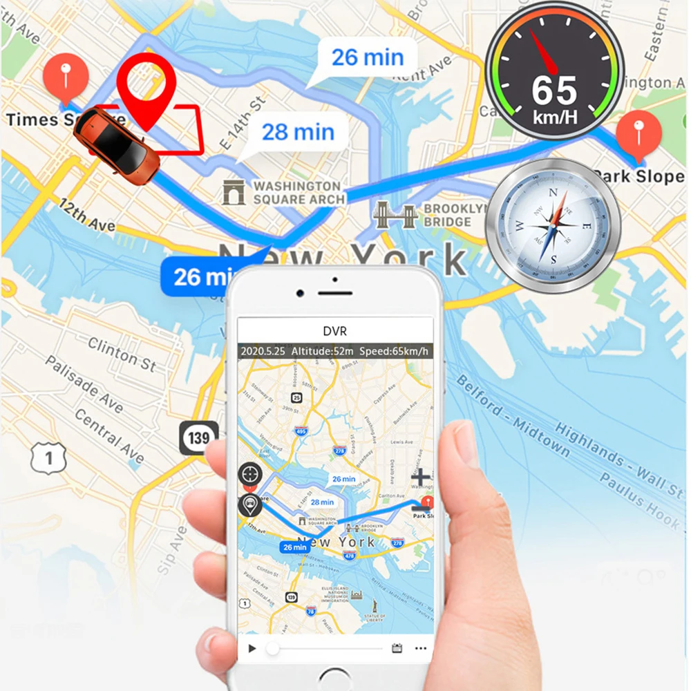  DVR  GPS  ķ, 1296P HD ̺  ,  ڽ, ߰ ð,  