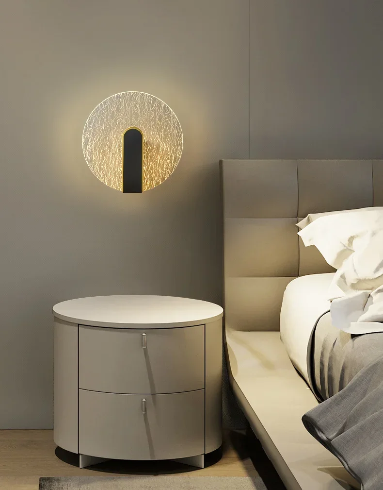 Description Picture 4 of itemLED Ligths Wall Lamp Modern Minimalist Led Wall Sconces for Living Room Decor Bedroom Corridor Aisle Balcony Lighting Fixture