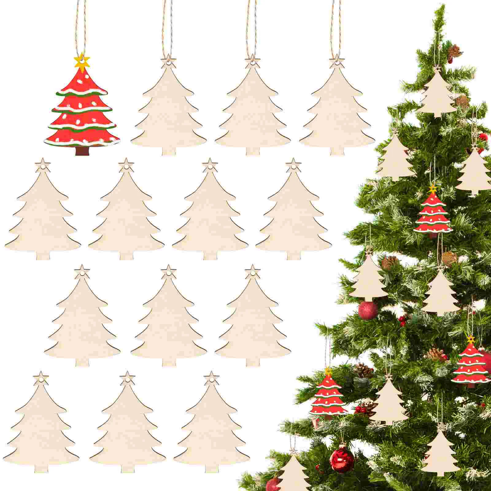 

Wooden Merry Christmas Tree Tags Hanging Sign Xmas Tree Home Party Decoration Christmas Xmas tree Hanging Label Navidad